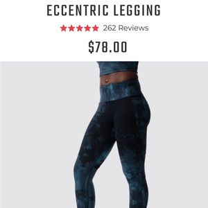 Born Primitive Eccentric 7/8 leggings in Topaz
